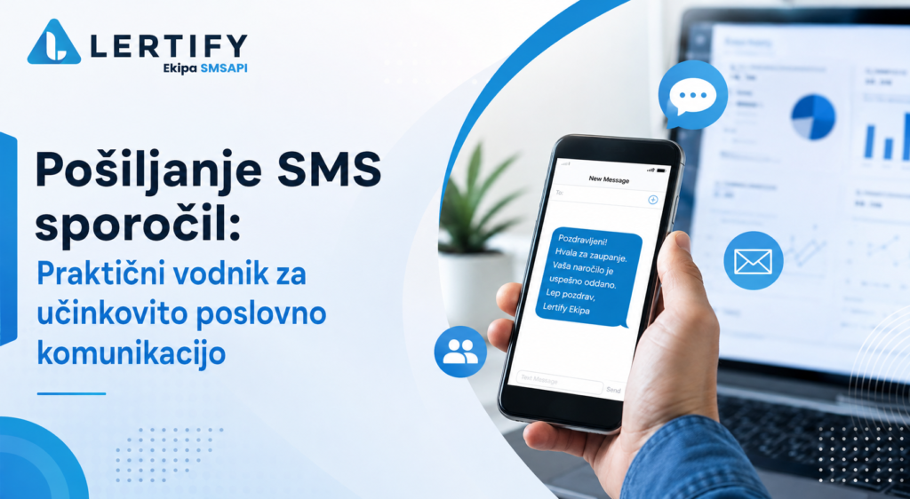 Pošiljanje SMS sporočil Praktični vodnik za učinkovito poslovno komunikacijo
